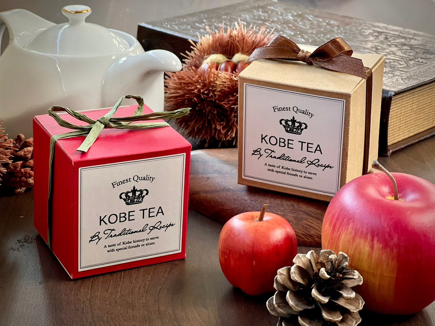 秋の味覚を紅茶から！老舗紅茶メーカー神戸紅茶より「秋のシーズナルティー」発売開始！