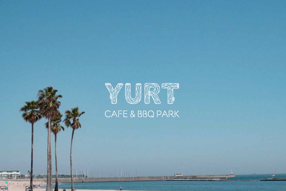 BBQ先行予約受付中！須磨海岸のオーシャンビューを一望できる、カフェ＆BBQ場を併設した「YURT CAFE&BBQPARK」9/1グランドオープン！