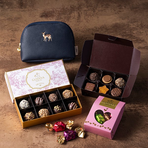 ゴディバが日本各地のシェフとともに作り上げたスイーツを月替わりでお届けする「ゴディバ マンスリー シェフズ セレクション」広島を代表する銘菓がゴディバオリジナル商品に！「もみじまんじゅう ショコラ」