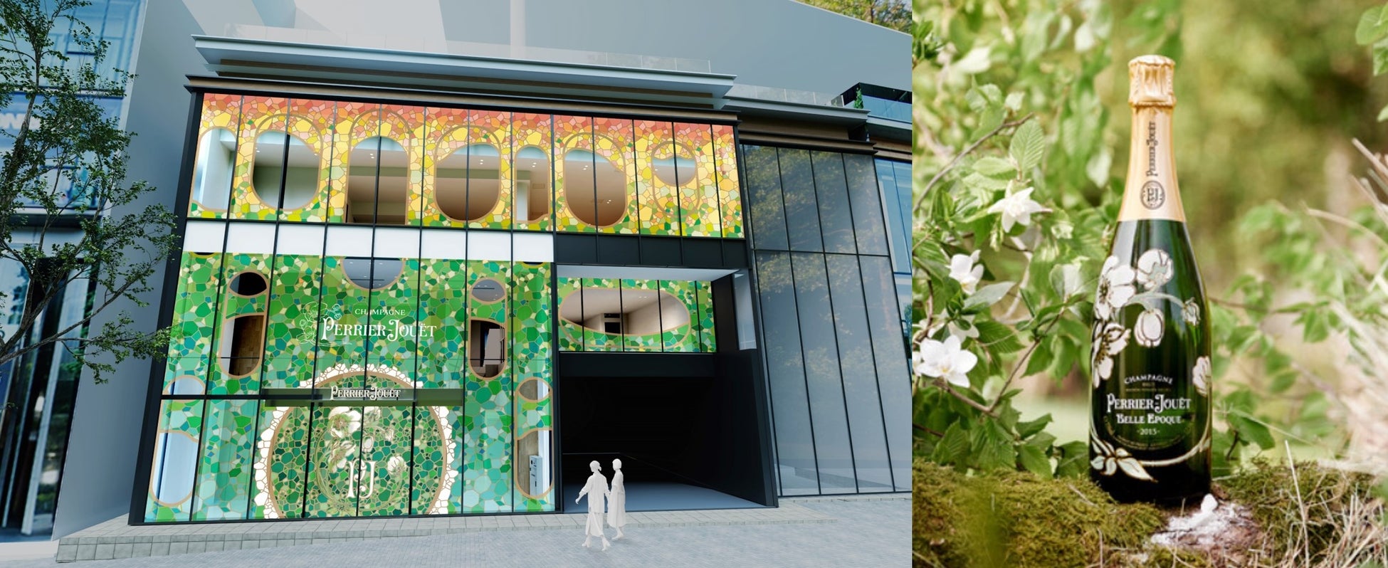 シャンパーニュ「ペリエ ジュエ」史上最大規模のPOP-UPが原宿にオープンー「THE HOUSE OF WONDER 花は、すべてのはじまり。」