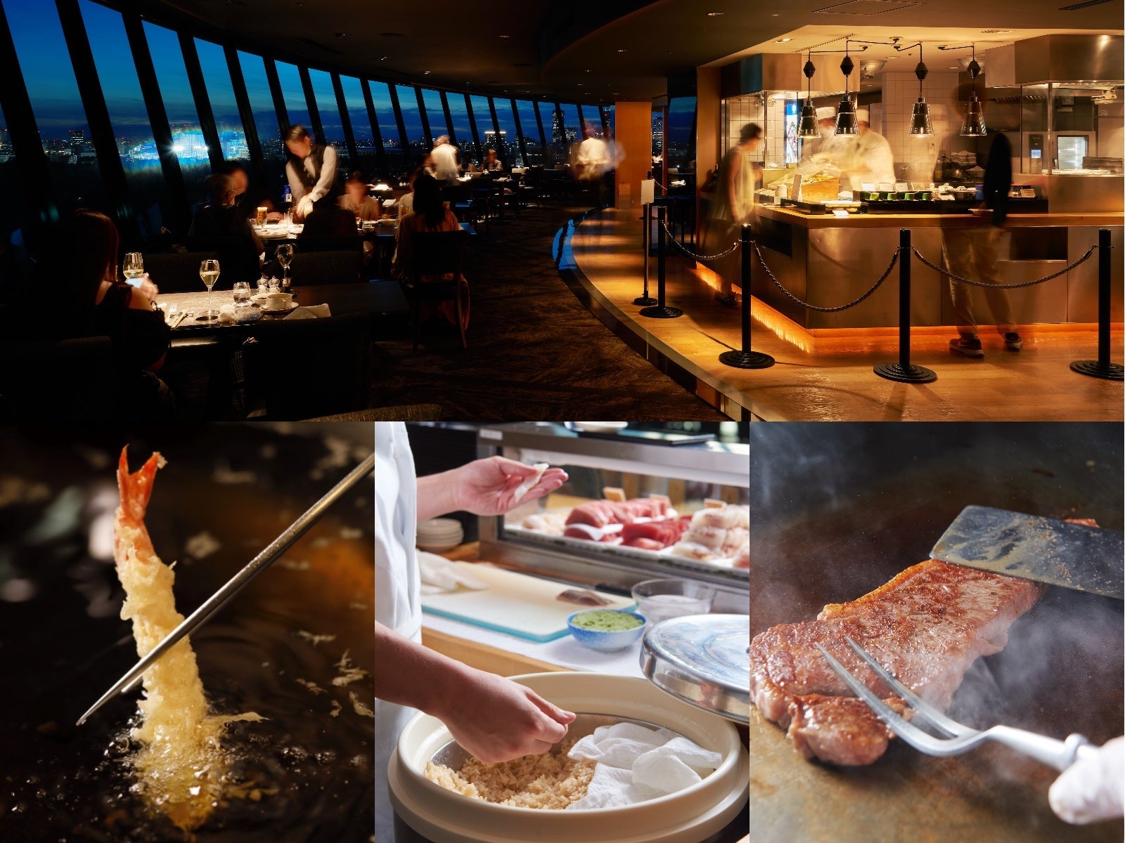 美食都市”TOKYO”を体験！60年目の360°絶景レストランが新メニュー登場でさらにパワーアップ！