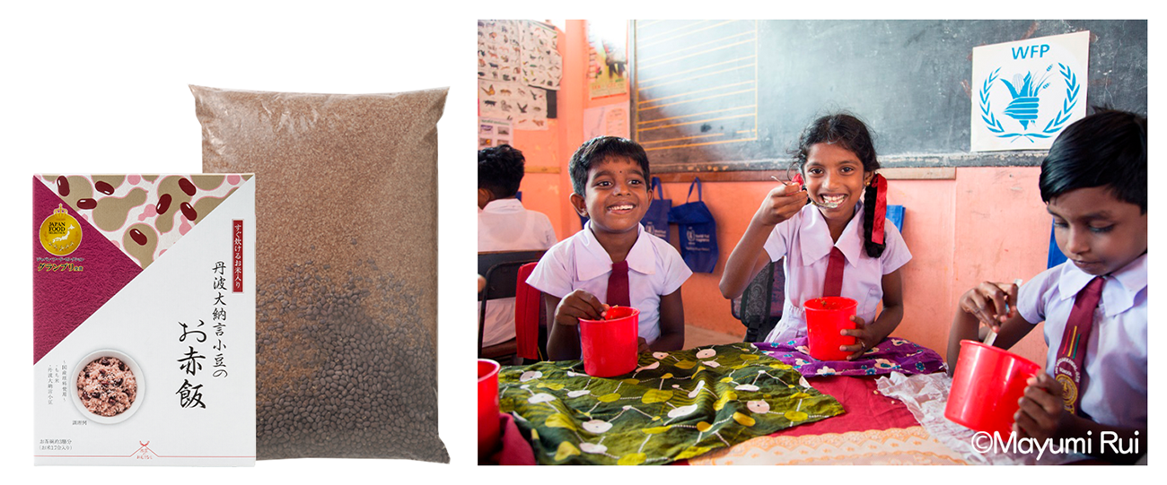 アルファー食品、レッドカップキャンペーンを通じて
国連WFP協会「学校給食支援」を応援、売り上げの一部を寄付