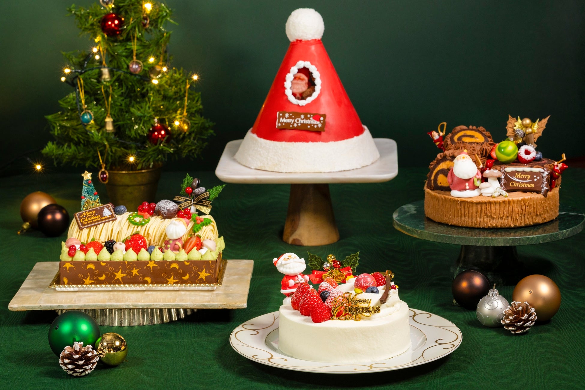 シェラトン・グランデ・トーキョーベイ・ホテル 聖夜を煌びやかに彩るシェフこだわりの4種のケーキが登場 2023年シェラトン クリスマスケーキコレクション 予約受付開始