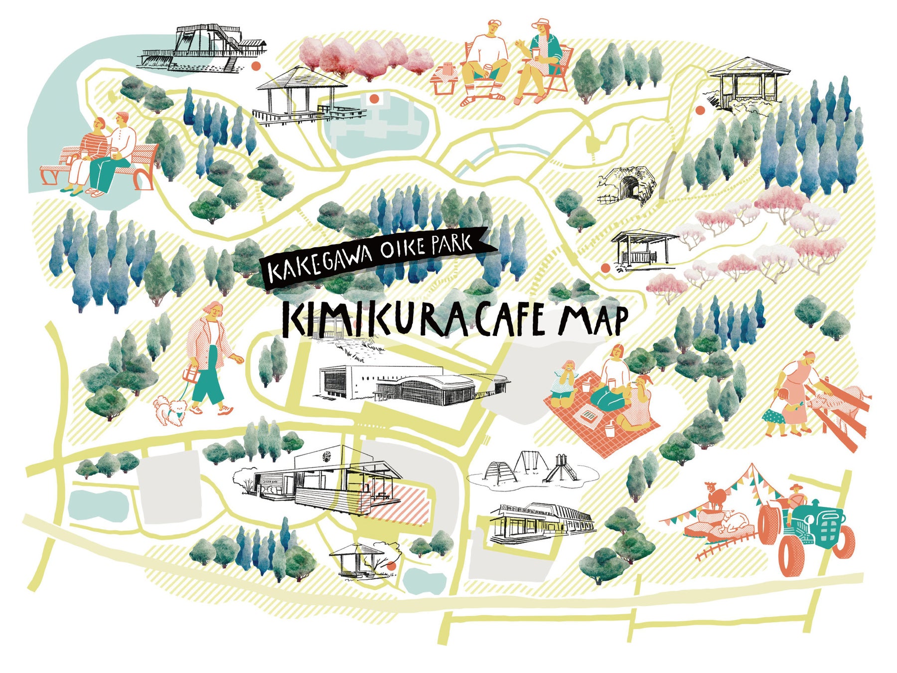 ＼公園全体がカフェに／掛川市大池公園に隣接するKIMIKURA CAFE（きみくらカフェ）にて自然の中でお茶の時間を楽しむアウトドアグッズのレンタルサービスをスタート