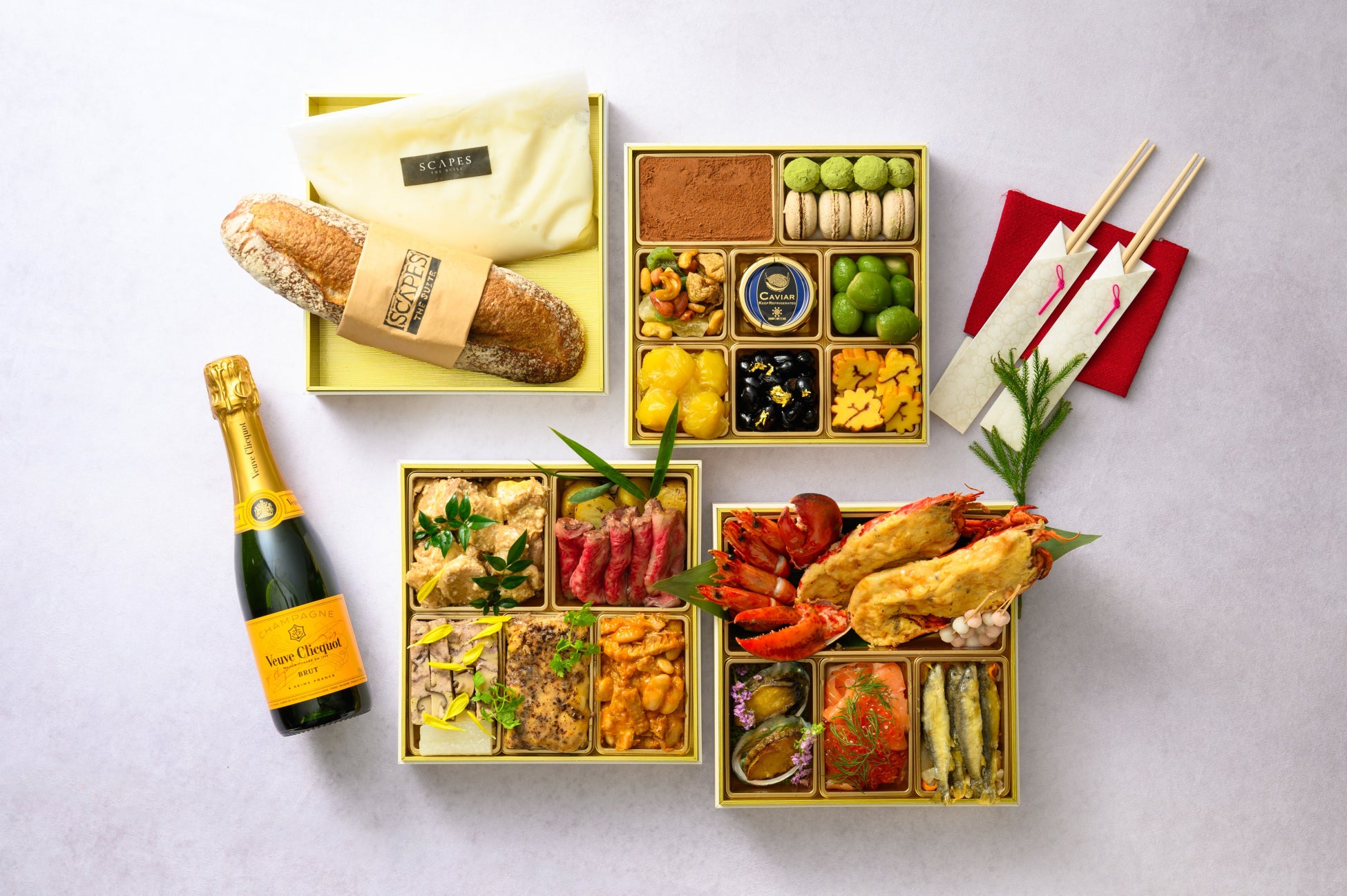 【高宮庭園茶寮】2024年の幕開けを華やかに祝う　数量限定 豪華おせち 予約受付中