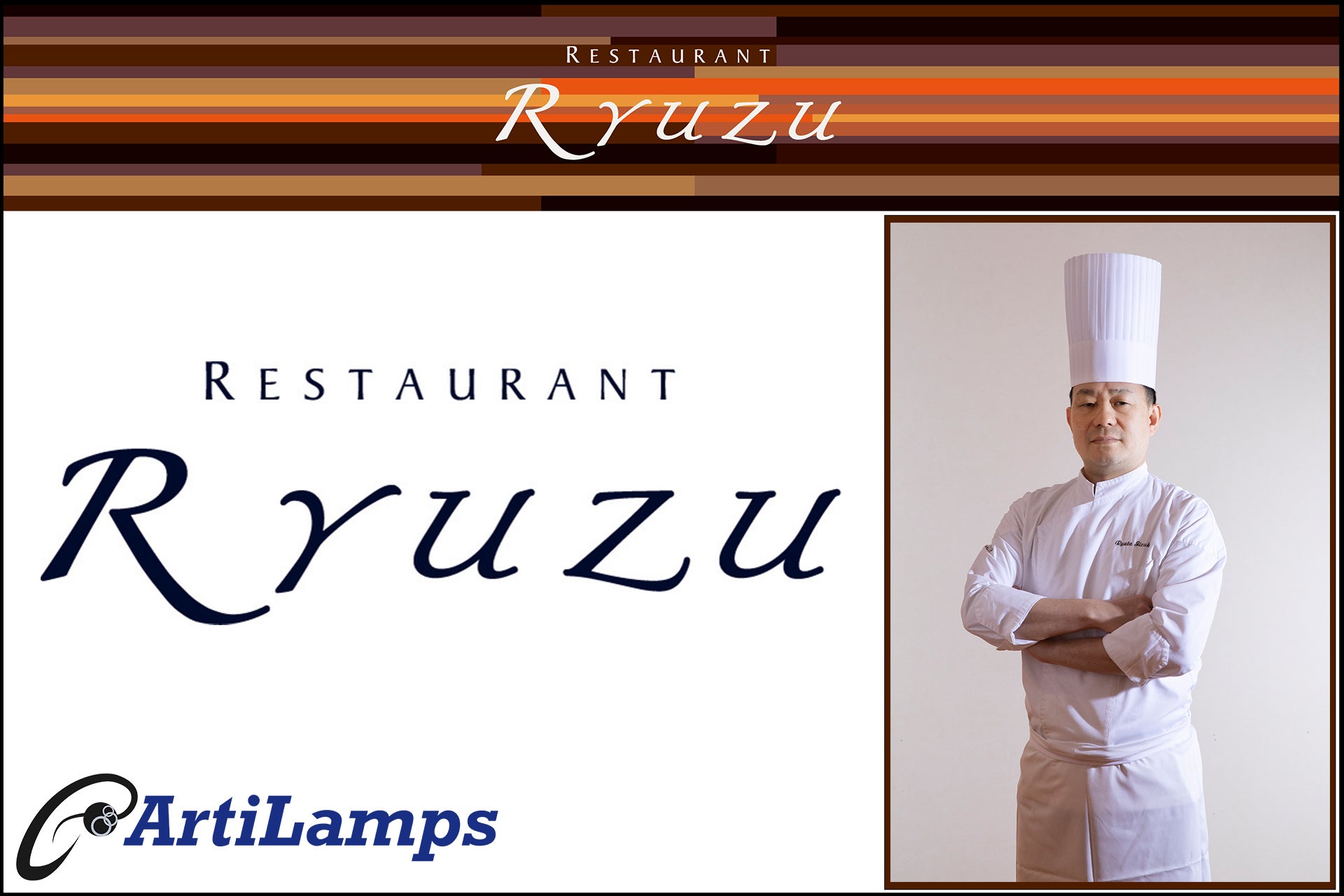 アーティランプス（ArtiLamps）、飯塚隆太氏がエグゼクティブシェフを務めるミシュラン二つ星「​​Restaurant Ryuzu」 と協力してのweb3来店証明配布が決定