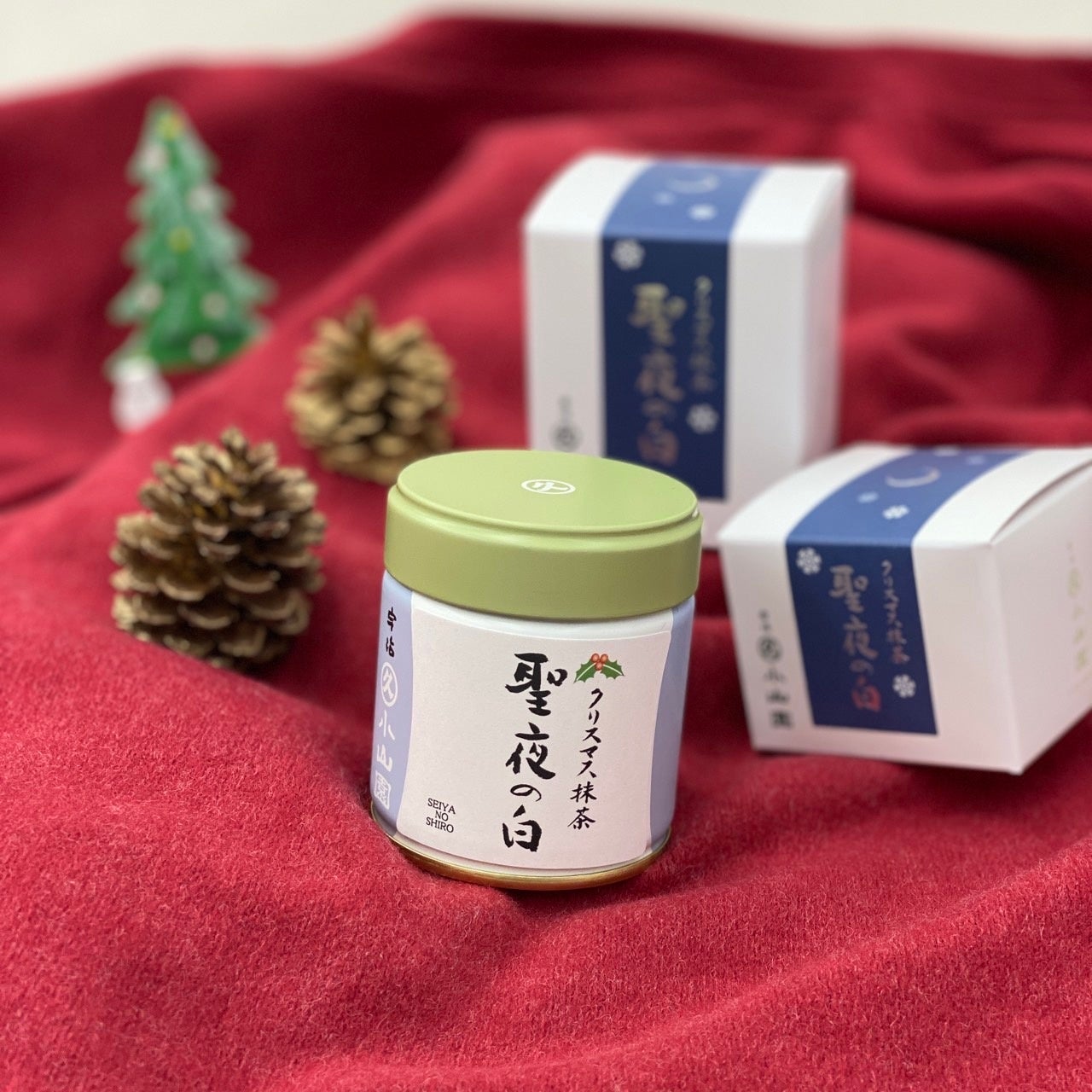 茶の湯の世界もクリスマスパーティー　京都の丸久小山園よりクリスマス限定抹茶「聖夜の白」好評販売中