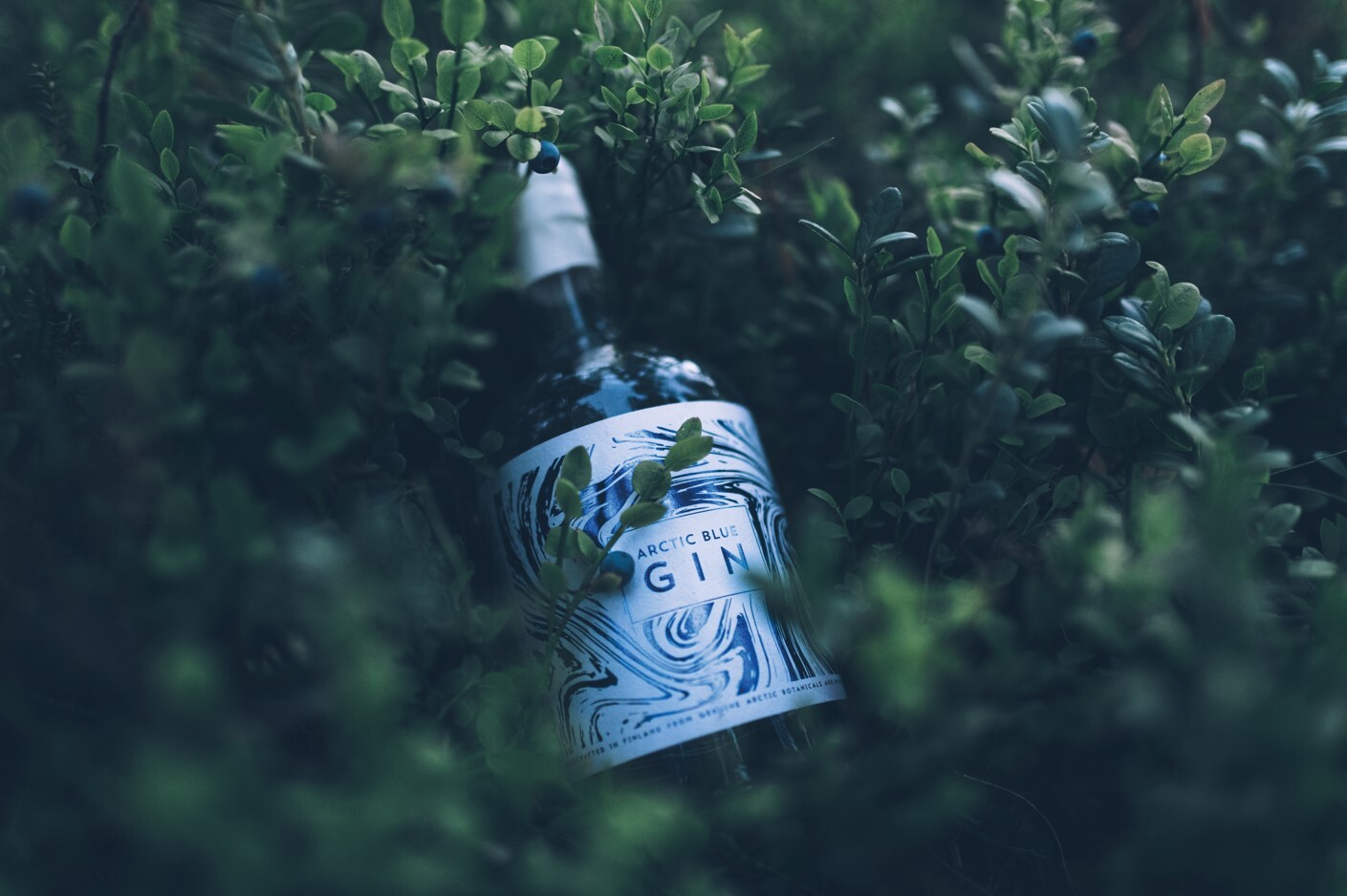 フィンランドの大自然をボトルに詰め込んだプレミアムジン
「Arctic Blue Gin -アークティック ブルー ジン-」
取り扱い開始！