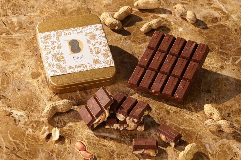 食べ応え抜群！チョコレートの甘さとピーナッツのザクザク感を楽しむ！「Doré（ドレ）」より、ドレ・ピーナッツチョコレートが発売