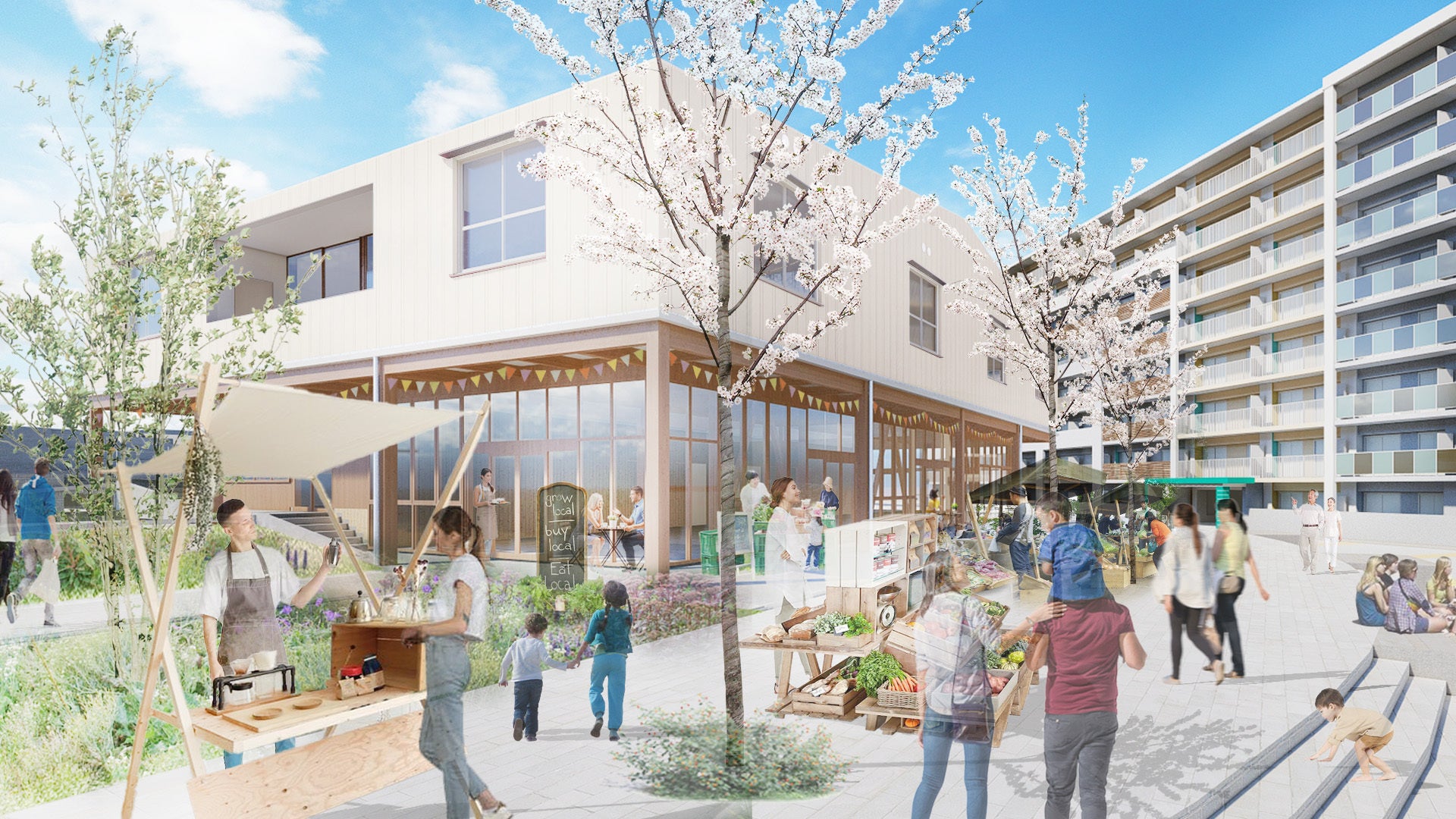 【2024年3月北鈴蘭台にオープン】複合型コミュニティ施設「KITASUZU HAUS」のコンセプトが発表
