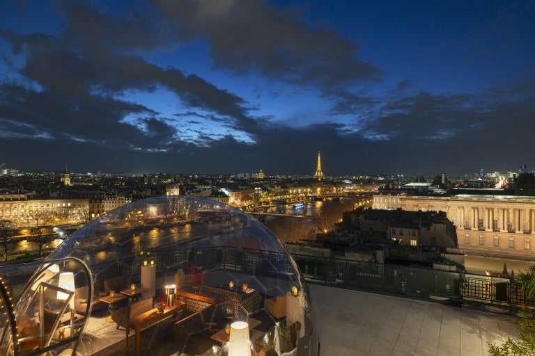 LVMHグループ傘下の五つ星ホテル、Cheval Blanc Paris(シュヴァル・ブラン パリ)の屋上にルーフトップバー Céleste（セレステ）を期間限定でオープン