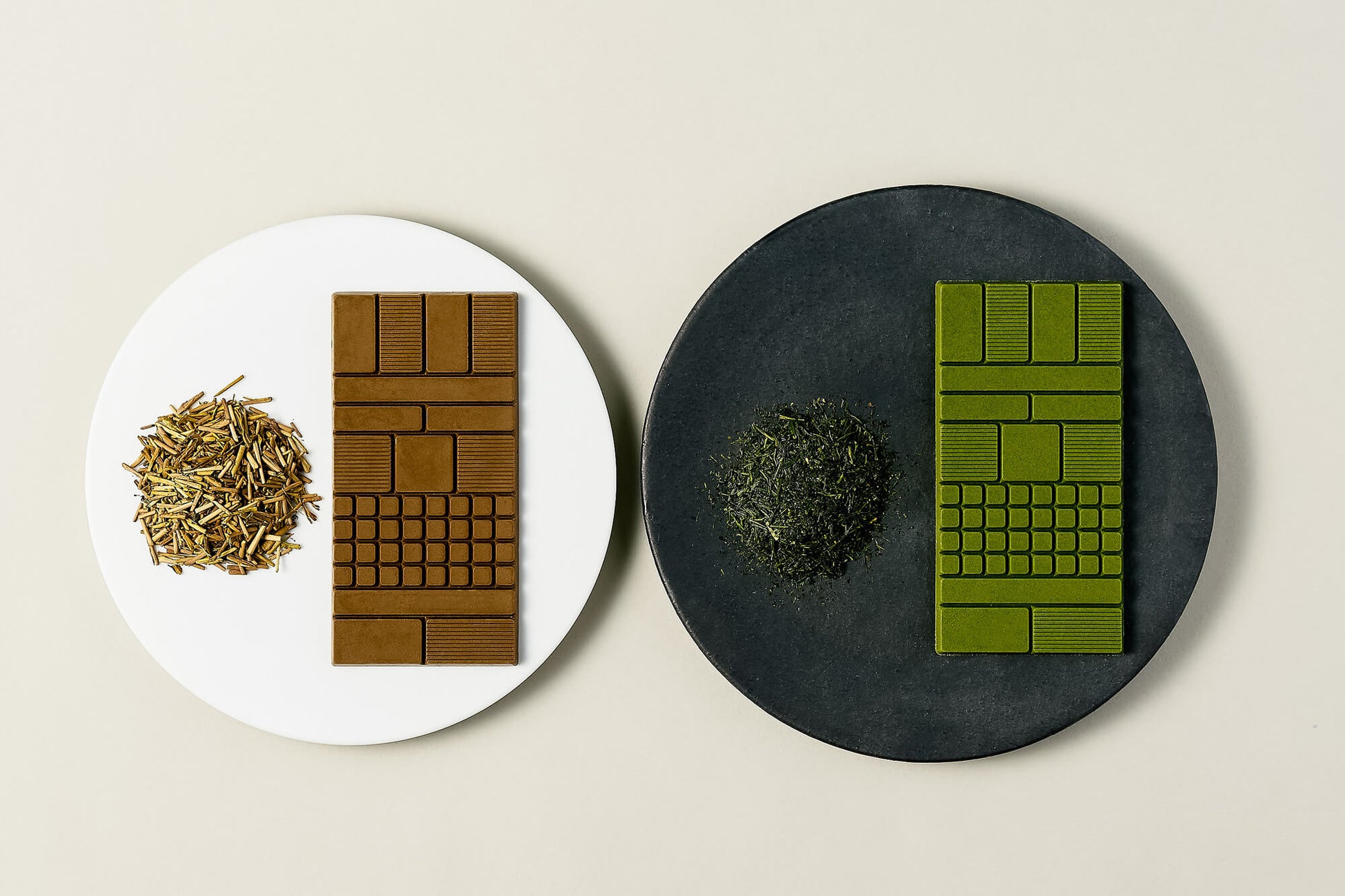 Minimal、EN TEAとコラボレーションし、茶の余韻に浸る2種のチョコレート”緑茶”と”ほうじ茶”を1月27日より順次発売。