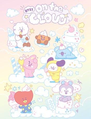 人気キャラクターブランド「BT21」のスイーツワゴンが、原宿に登場！3月9日(土)、10日(日)の２日間、WITH HARAJUKU B1Fスペース・ストリートにて期間限定OPEN !