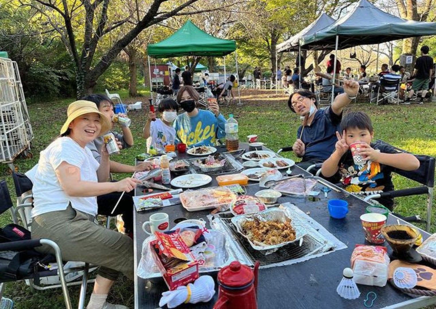 千葉市「青葉の森公園 BBQサービス」 が今年もオープン！！ 期間限定営業(3/20-10/14)★★★《 全員ソフトドリンク飲み放題付き‼ 》 手ぶらOK!!