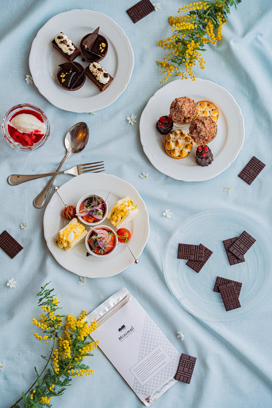 Minimal -Bean to Bar Chocolate- ✕ THE AOYAMA GRAND HOTEL、メイドインジャパンのこだわりのチョコレートを愉しむアフタヌーンティー、本日ご予約開始。