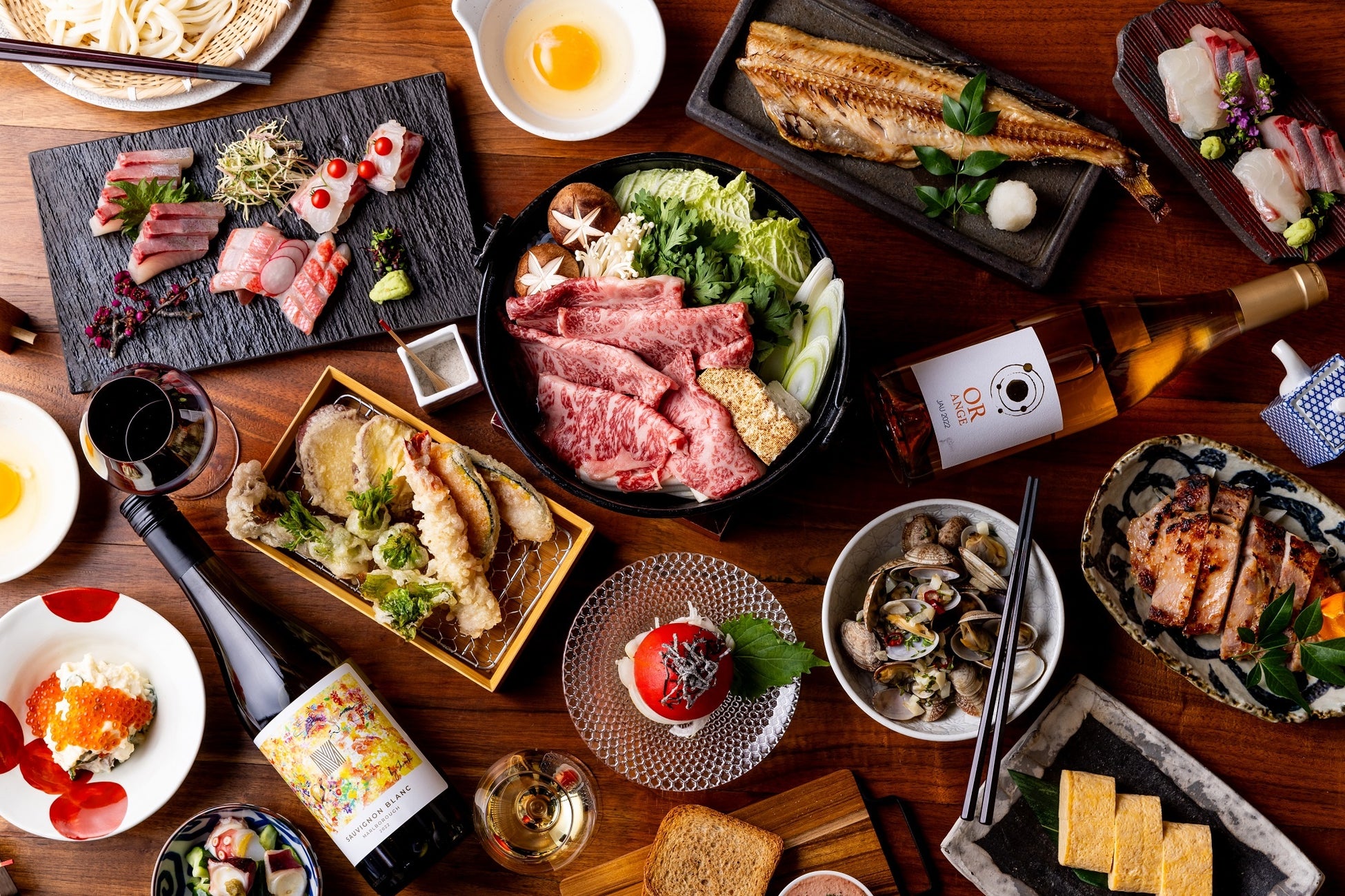 横浜ベイクォーターに「ALOHA TABLE」などを手掛ける㈱ゼットンによる、和の新業態レストラン「乙こん（おっこん）」が2024年3月27日（水）にオープン！