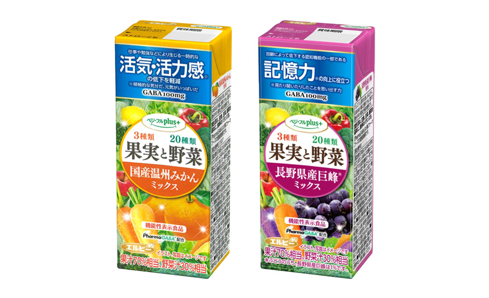 手軽に美味しく健康をサポートしてくれる機能性表示食品
『べジ＊フルplus＋シリーズ』3月19日(火)新発売