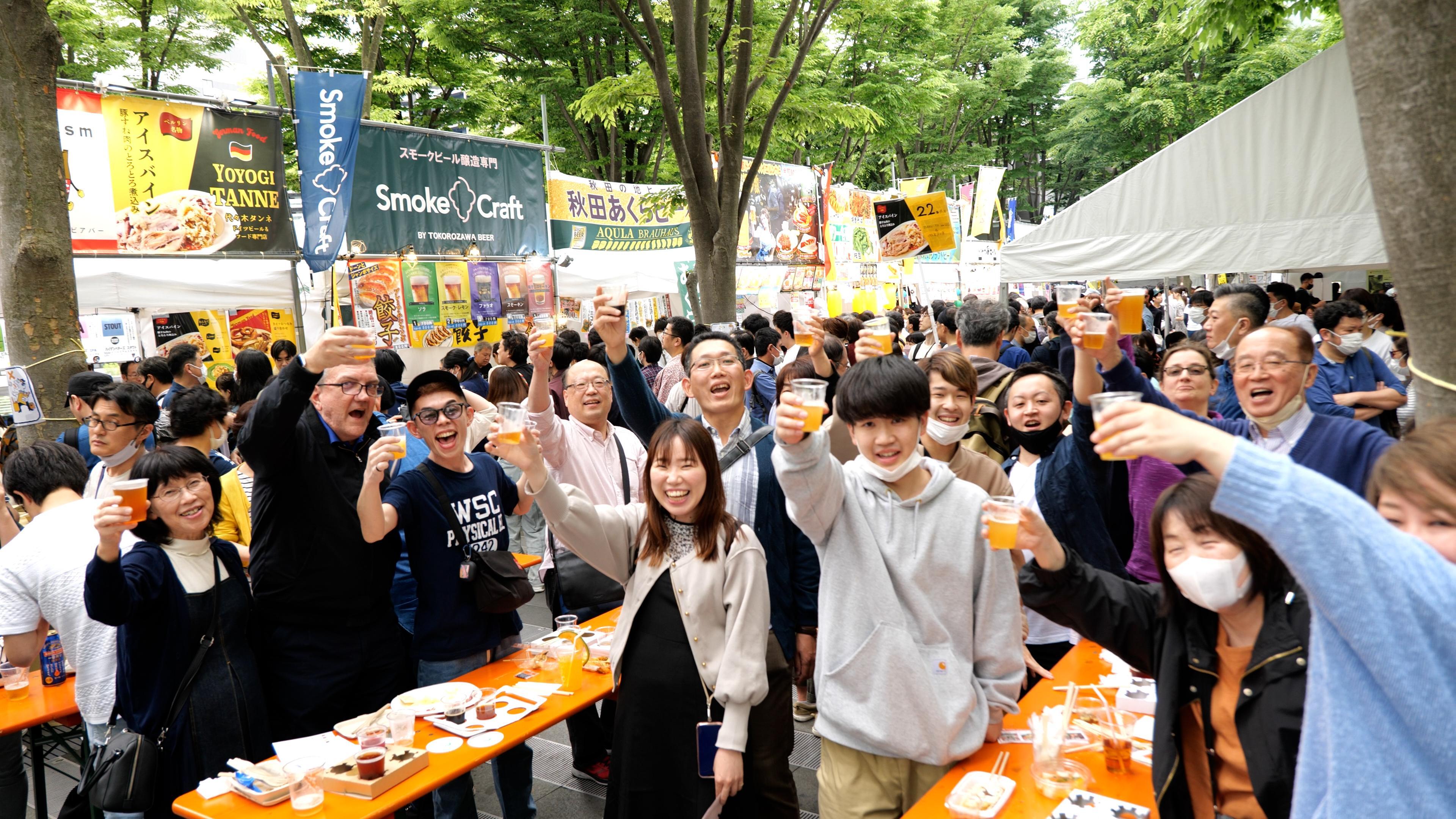 日本最大級クラフトビールの祭典
「2024けやきひろば春のビール祭り」5月22日から開催　
～国内外のクラフトビール300種類以上がさいたまに集結～