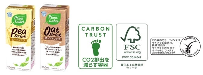 テトラパックの植物由来ポリエチレンを使用したアルミ付き紙容器が雪印メグミルクで国内初採用