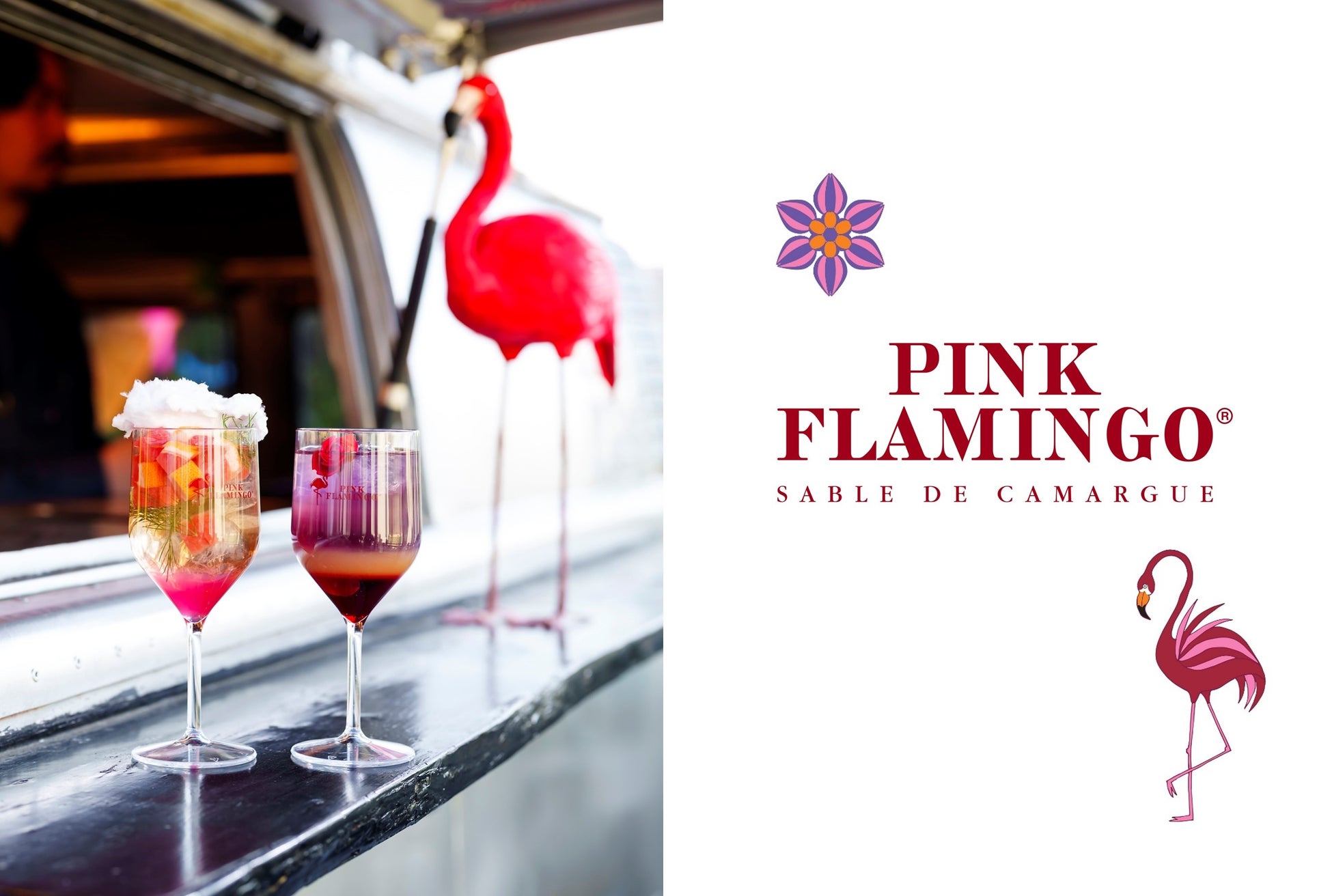 南仏スパークリングワイン「Pink Flamingo」×アロフト銀座東京　期間限定コラボレーション