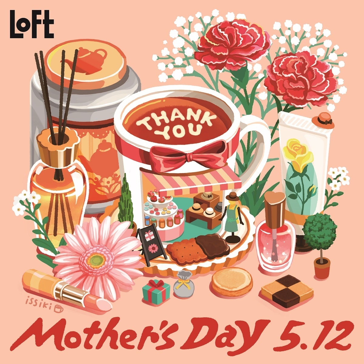 【ロフト】美顔器からスイーツまでさまざまな母の日ギフトがそろう「MOTHER’S DAY 5.12」