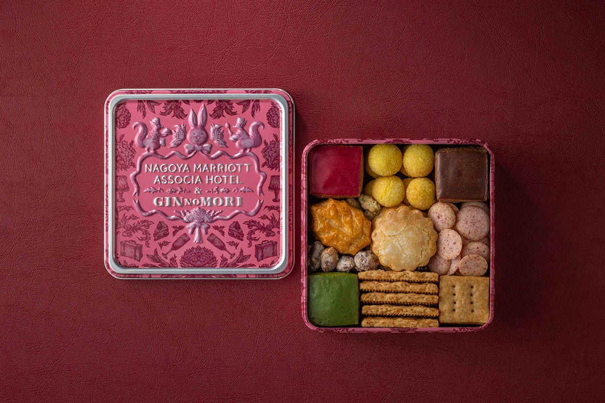 森の恵みをお届けする洋菓子店「パティスリー GIN NO MORI」が「名古屋マリオットアソシアホテル」とコラボした限定クッキーボックスを2024年4月20日より販売。