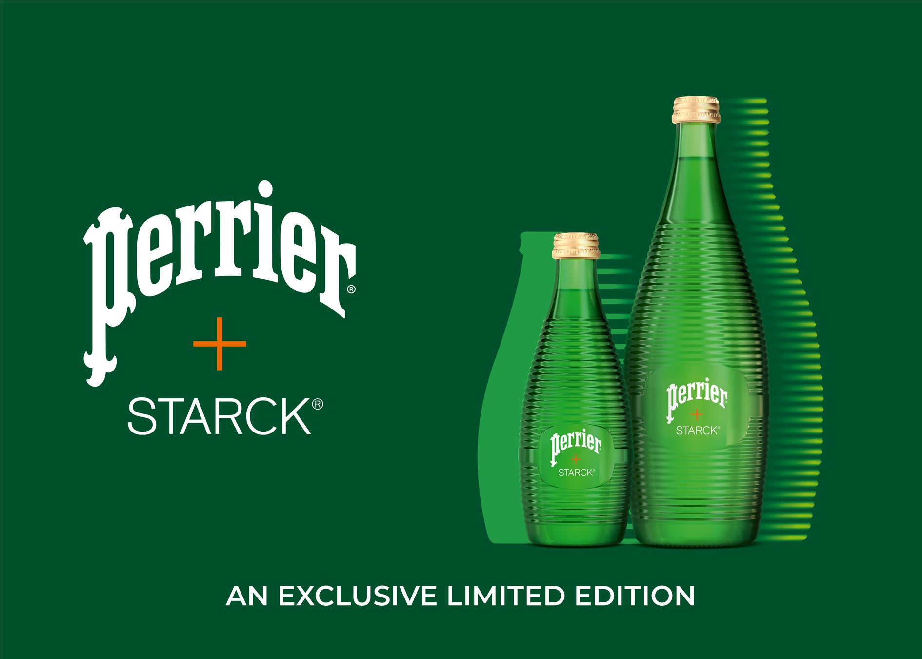 『Perrier(ペリエ)』x クリエイター フィリップ・スタルク　数量限定デザイン「PERRIER ＋ STARCK」6月3日(月)より販売
