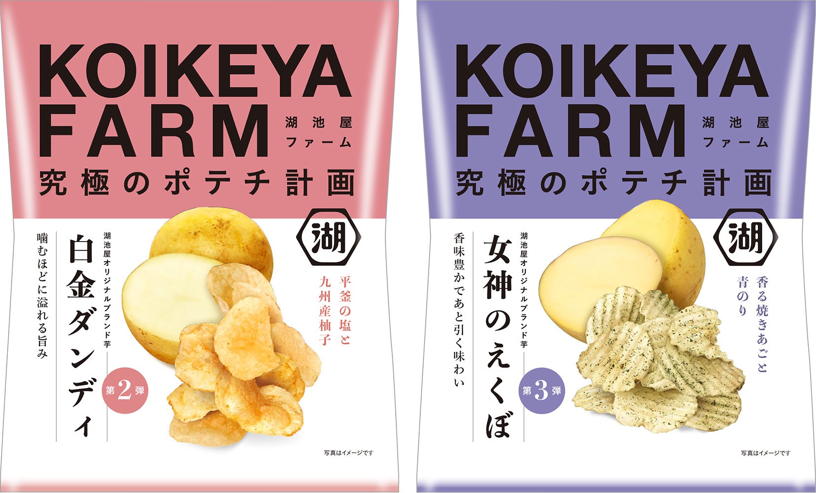 湖池屋の挑戦する“日本産じゃがいものブランド化・価値向上” 　湖池屋オリジナルブランド芋でつくる究極のポテトチップス「KOIKEYA FARM」 プロジェクト、本格始動！