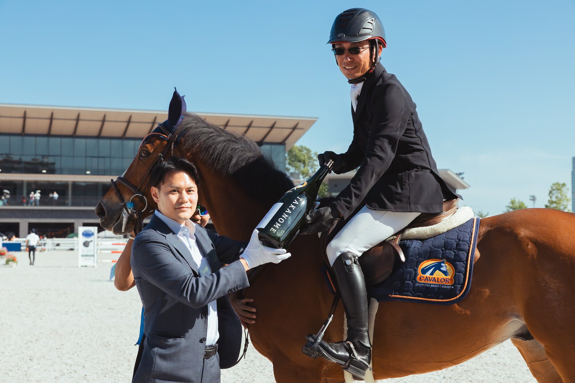 国内最大級の障害馬術・馬場馬術大会「第46回JRAホースショー」にて 『TAKANOME杯』開催