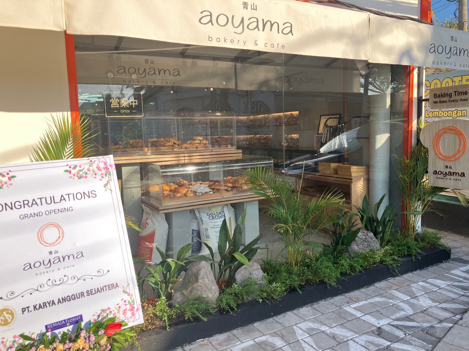 Bakerys Kitchen『ohana』インドネシア バリに姉妹店「Aoyama Japanese Bakery & Cafe」５月１５日にオープン！