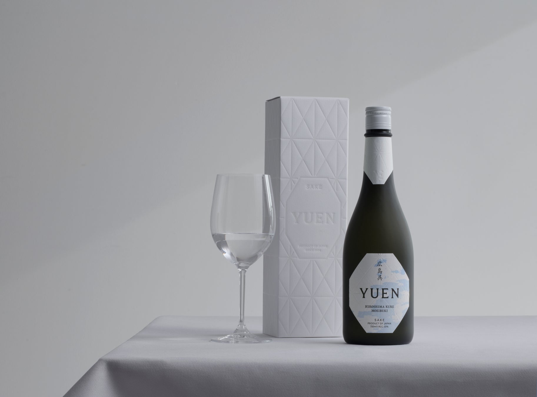 日本酒ブランド〈YUEN 広島呉〉が世界的なワイン・日本酒コンテストIWC2024にて広島県の新品種の酒米「萌えいぶき」を全量使用した日本酒として史上初受賞