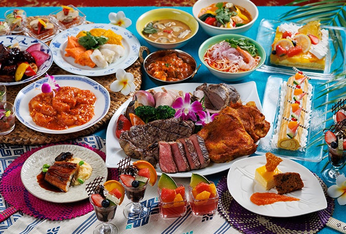 【浅草ビューホテル 】8月は夏休み企画・お子様半額キャンペーンを開催！アジアン・エスニックな料理を味わう武藏のブッフェ。