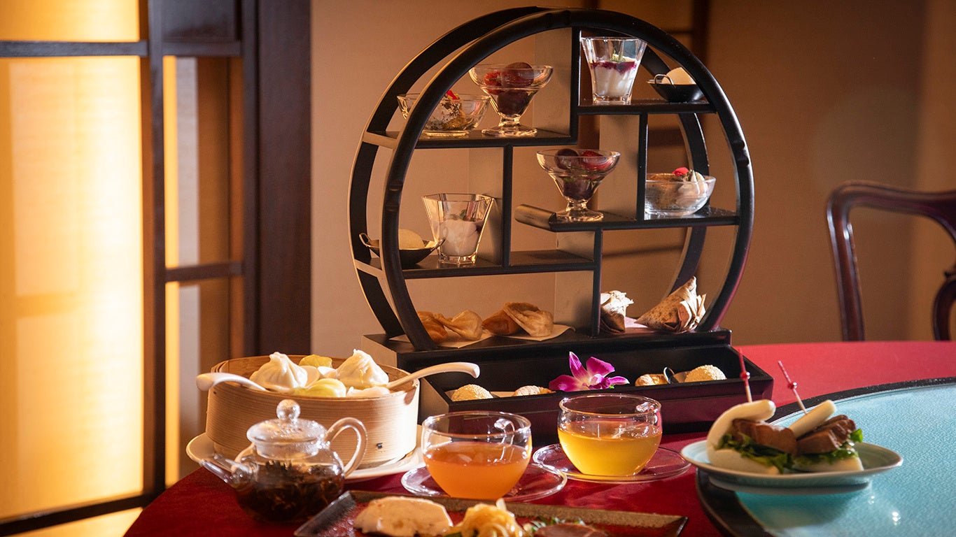 【札幌プリンスホテル】中国料理レストランの料理長が手掛ける本格点心の数々中国茶とのペアリングで心安らぐ「Chinese Afternoon Tea」を販売開始