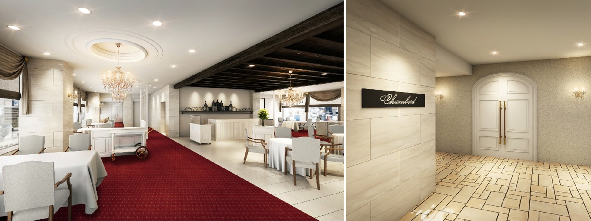 【リーガロイヤルホテル（大阪）】国内の賓客、世界のV.I.P.をもてなしてきたリーガロイヤルホテルのグランメゾンが刷新「レストラン シャンボール」リニューアルオープン