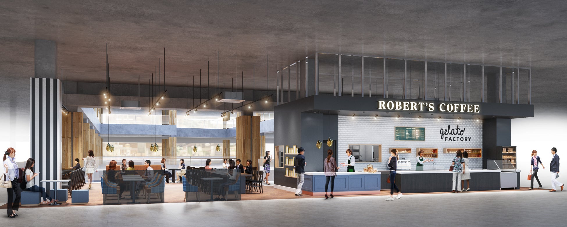 北欧フィンランドカフェ「ロバーツコーヒー」が大規模商業施設「ゆめが丘ソラトス」（横浜市泉区）に7月25日(木)オープン