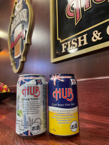「HUB監修 ジン＆トニック」・「HUB監修 クラフトビール ペールエール」がセブンーイレブンで販売されます！