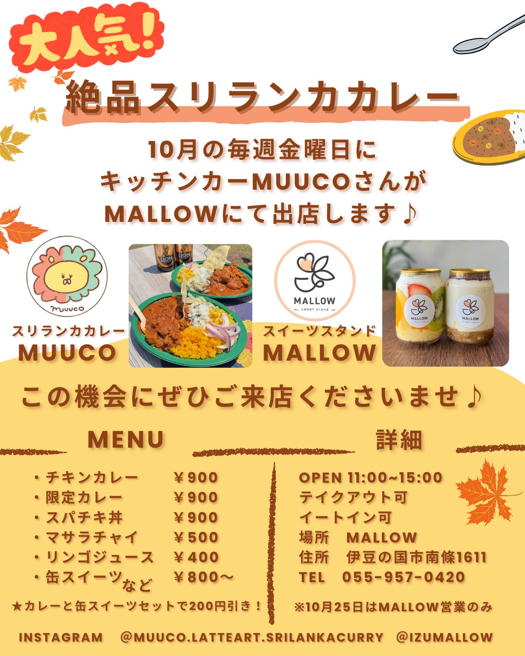 【大人気!!】旨みたっぷりで絶品！本場のスリランカカレーランチ in MALLOW