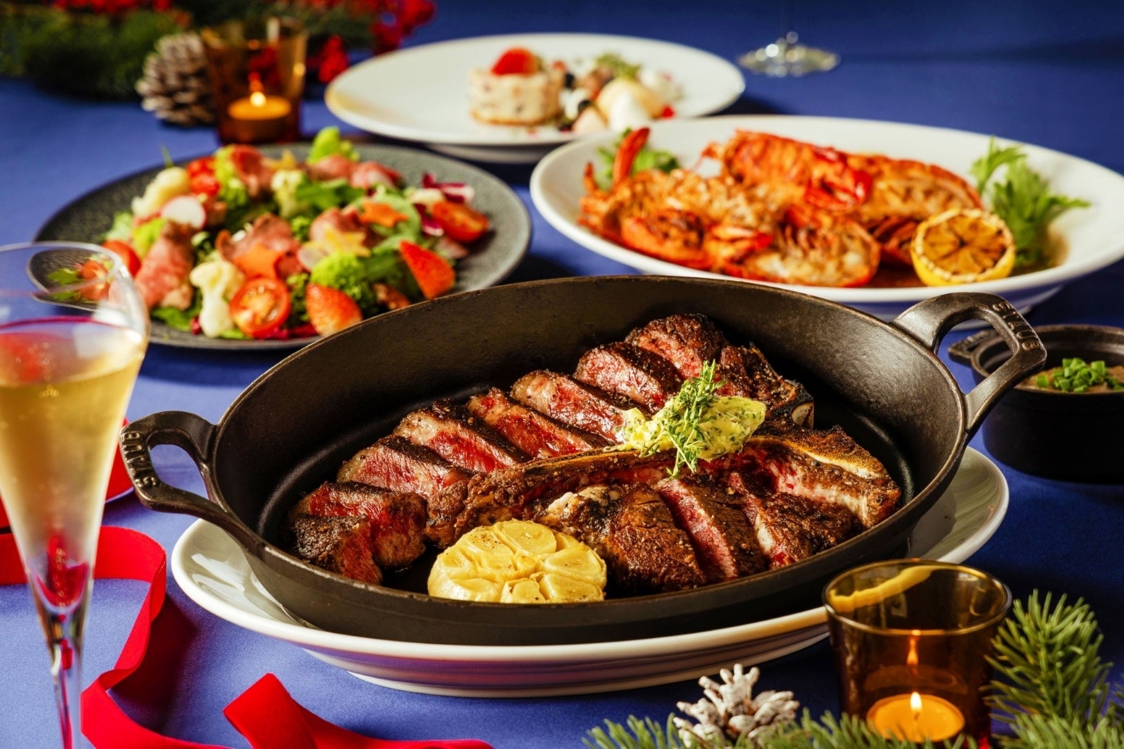 ステーキレストラン『BLT STEAK GINZA』にてクリスマス限定“Christmas COURSE”の予約を１０月１日より開始いたします。