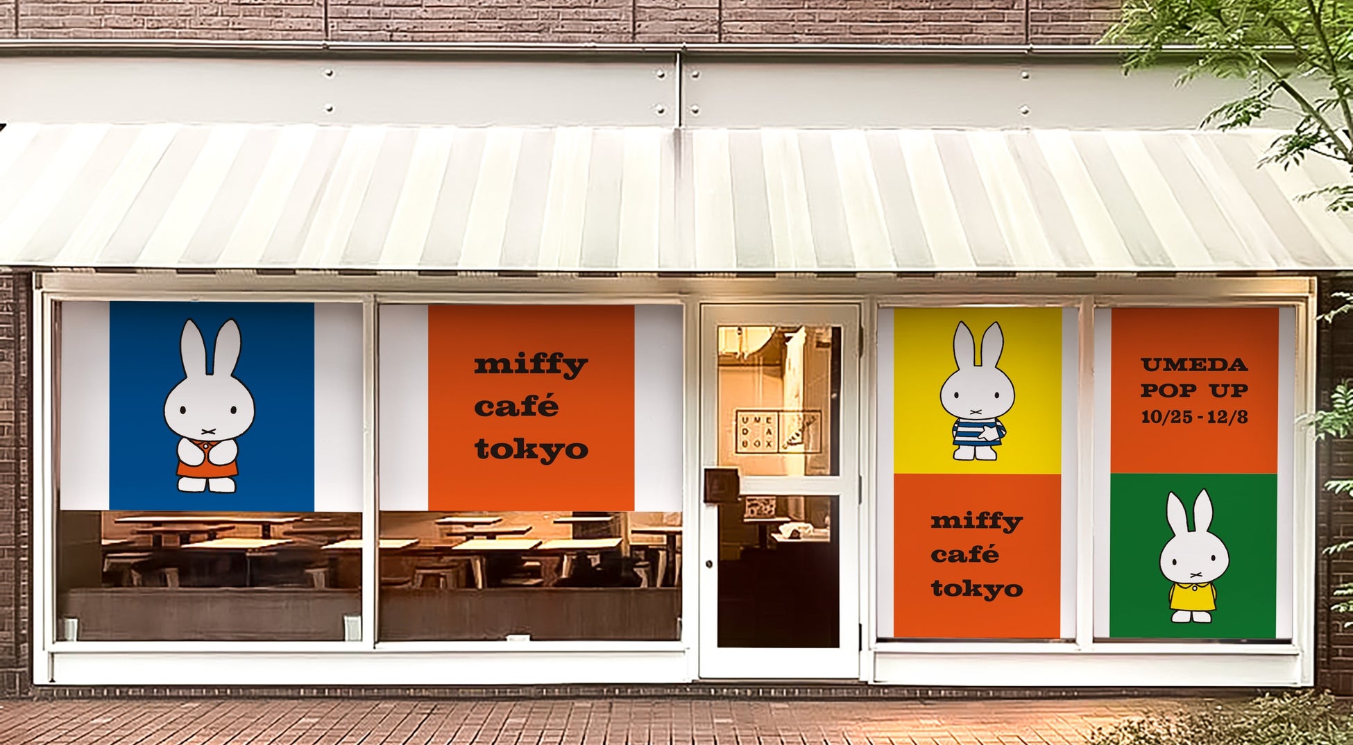 “ミッフィーのアートを食と共に感じ、体感できるカフェ”「miffy café tokyo」が大阪・梅田にやってくる「miffy café tokyo」梅田POP UP開催決定！