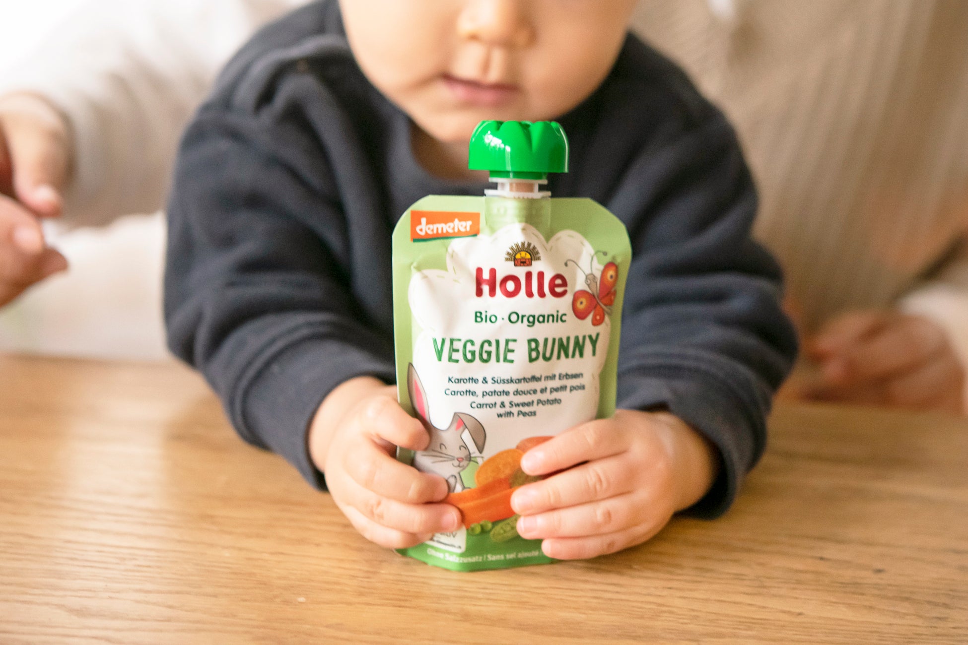 オーガニックベビースムージー【Holle（ホレ）】より、野菜だけを使った新商品を販売開始いたしました