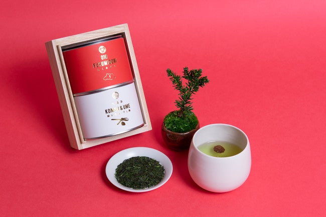 【煎茶堂東京】2025年の「無病息災」を願うお茶「金粉入り大福茶(桐箱入り)」発売！ラッキーセブンの7周年記念缶も