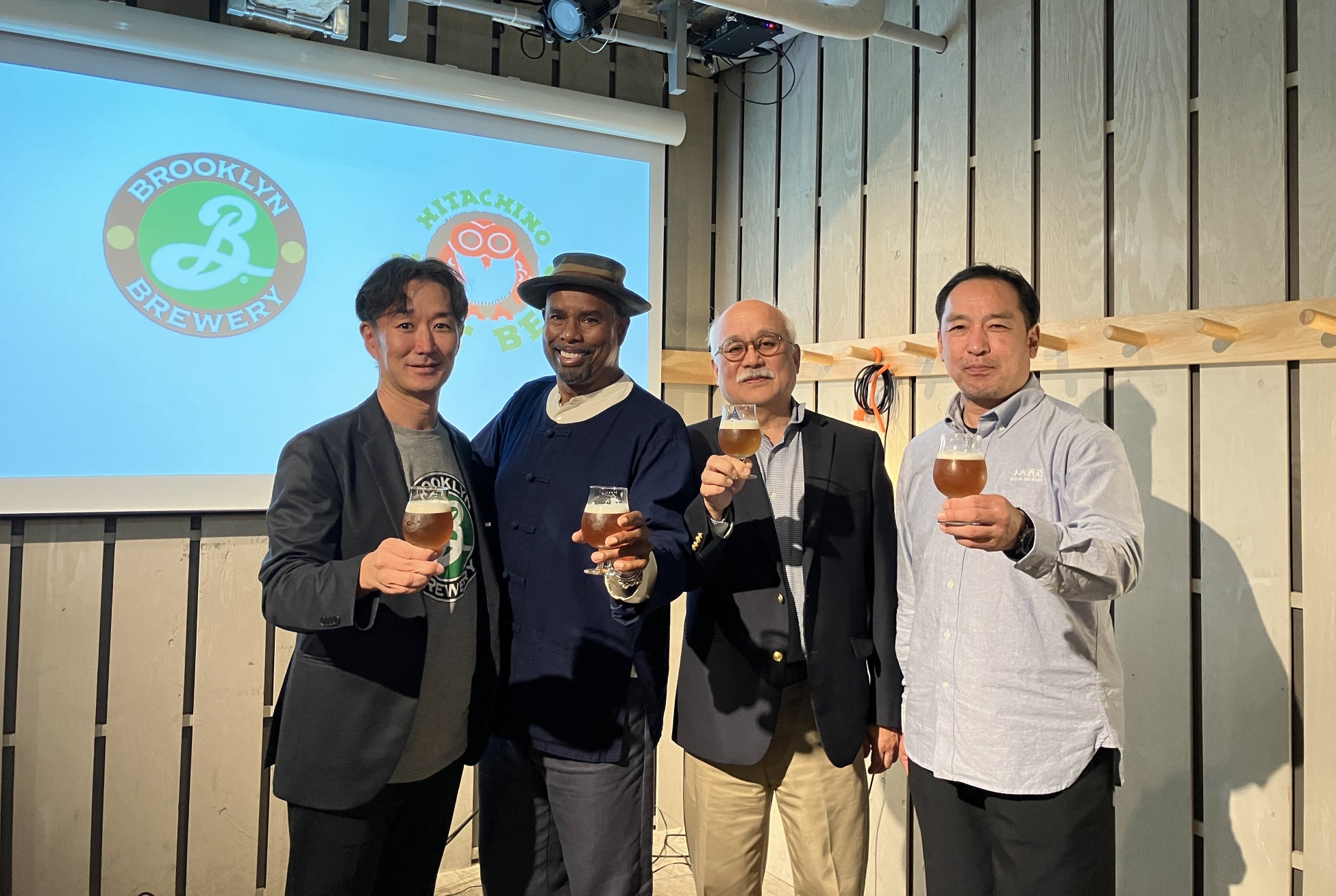 常陸野ネストビール×ブルックリン・ブルワリー初コラボレーションビール 「常陸野ネストビール ソラチ レッド」発売記念プレス発表会を開催