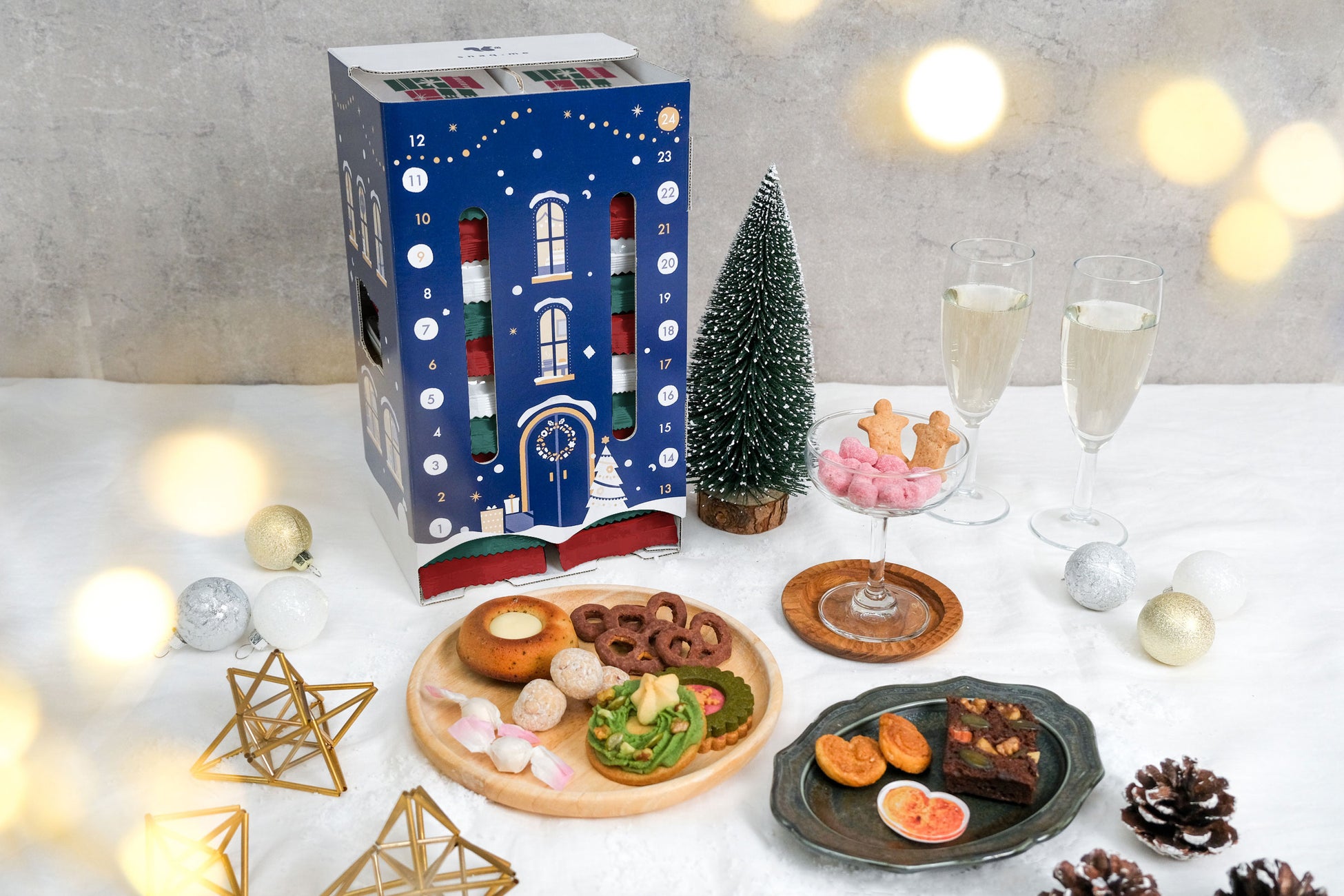 【スナックミーのクリスマス】ホリデーシーズンを彩る「Xmasカウントダウンカレンダー2024」をオンライン限定で販売