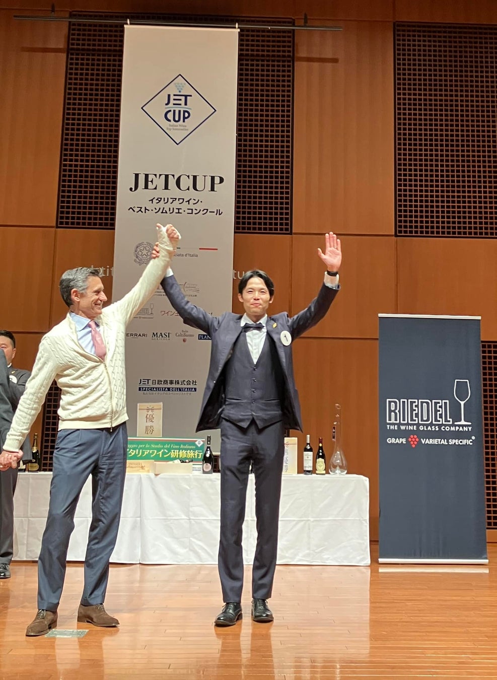 第16回JETCUP（イタリアワイン・ベスト・ソムリエ・コンクール）山田　琢馬　氏が優勝！（株式会社　パレスホテル東京）