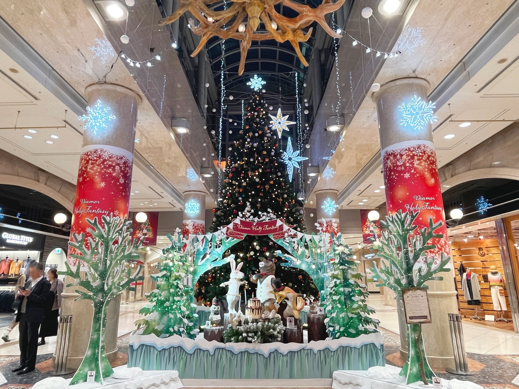 ディアモール大阪でクリスマスマルシェ・コンサートを開催！関西初出店など新店も続々OPEN!