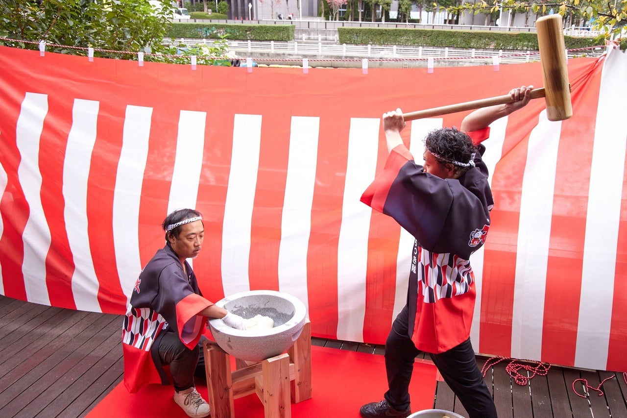 【開運出張もちつき隊】ご祈祷された杵でつく縁起の良い“もちつき”を、あなたのイベントへ！12/5より予約開始