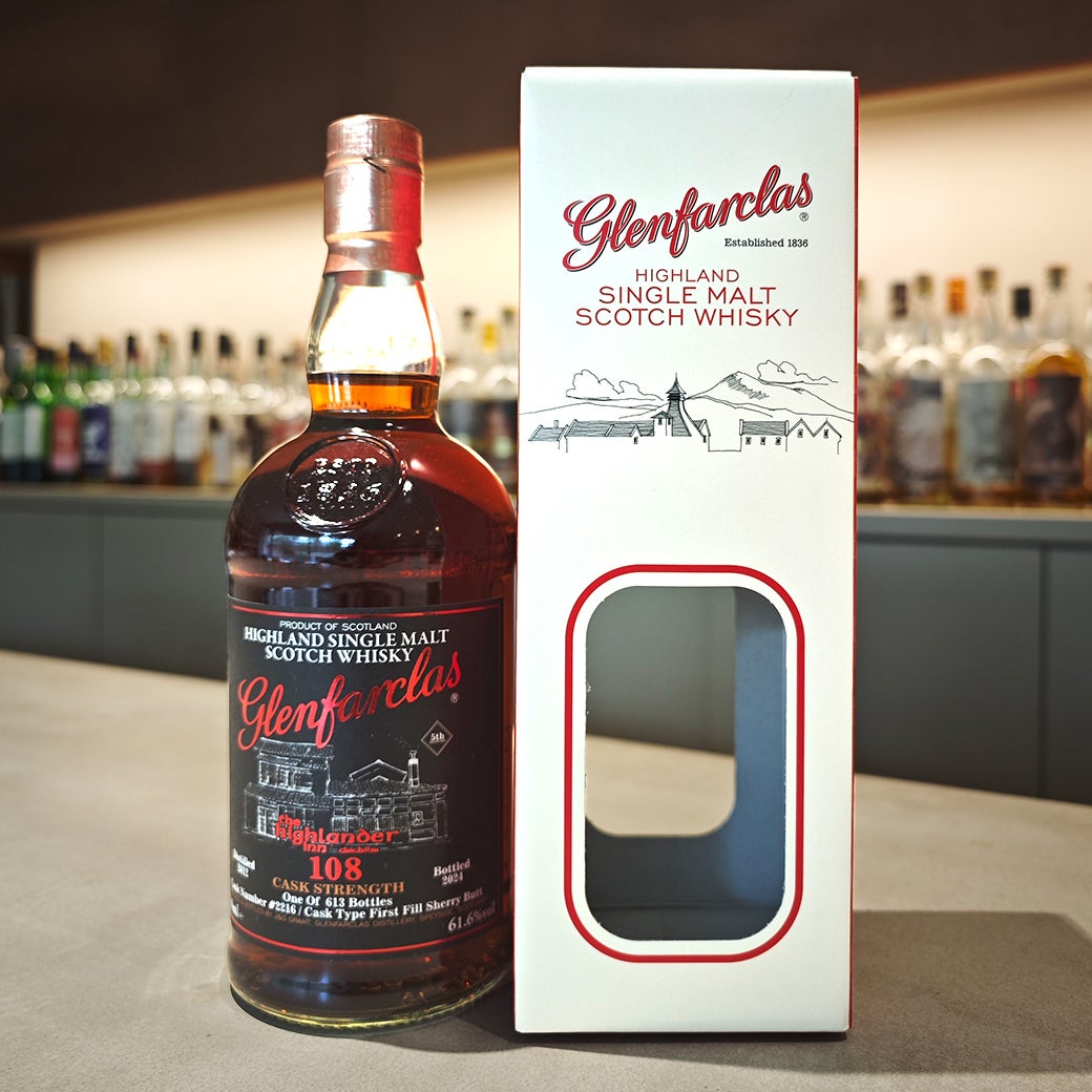 Glenfarclas 108 グレンファークラス 2012-2024 #2216 For Highlander Inn Chichibu 発売のお知らせ