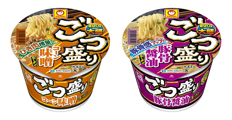 「北の味わい　つけ麺　濃厚えび味噌味　2人前」リニューアル発売、「同　旨辛魚介豚骨醤油味　2人前」新発売のお知らせ