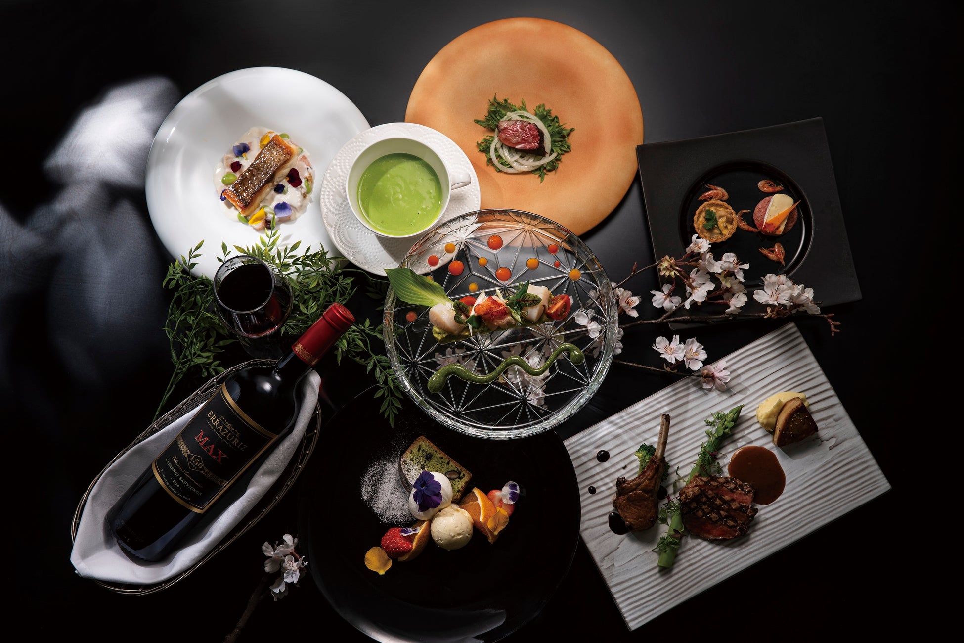 【ウェスティン都ホテル京都】 京都市京セラ美術館にて開催の「モネ 睡蓮のとき」とコラボレーション ジヴェルニーの光や風、睡蓮の池を表現した特別メニューを提供