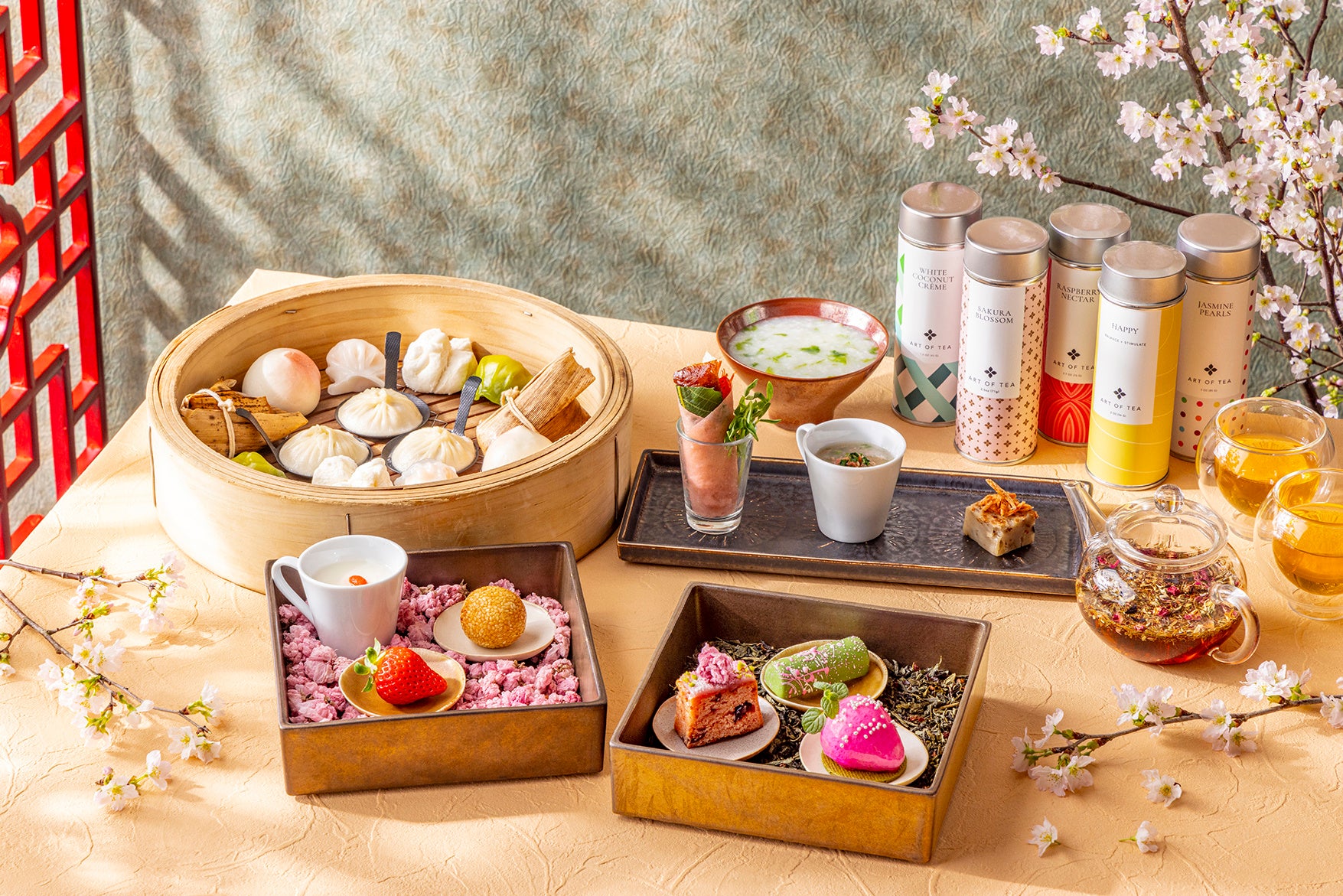 コンラッド東京、「水月スパ&フィットネス」にて春限定「SAKURAスパ」を提供